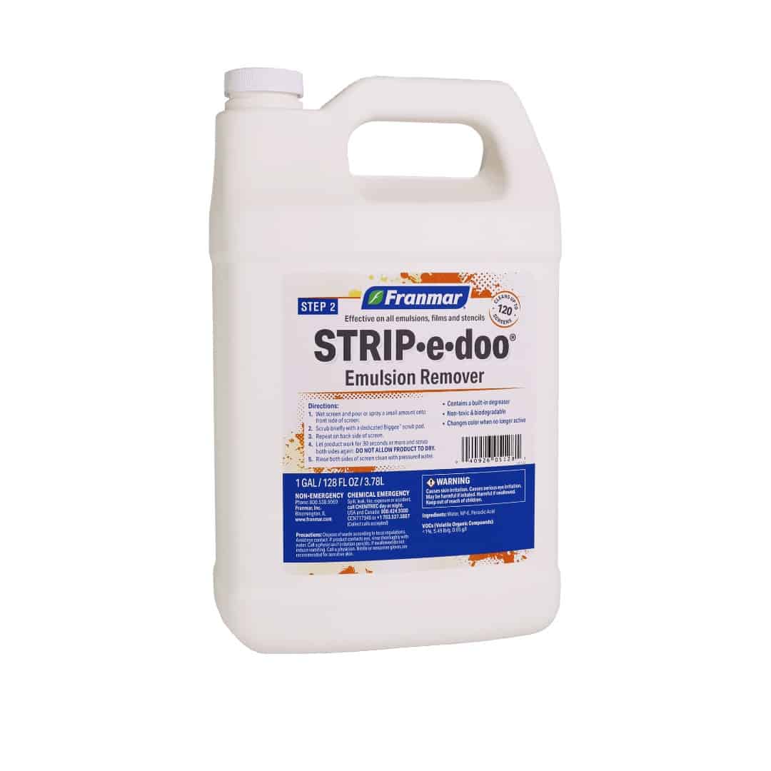 Franmar STRIP-e-doo® Emulsion Remover – Eco-Friendly Screen Reclaiming Solution