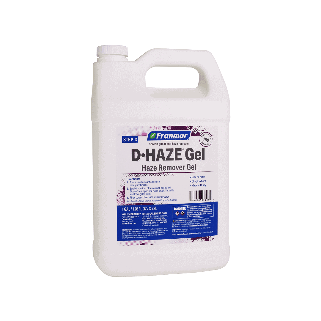 Franmar Haze Remover Gel – Precision Gel Ghost & Haze Remover for Screen Printing