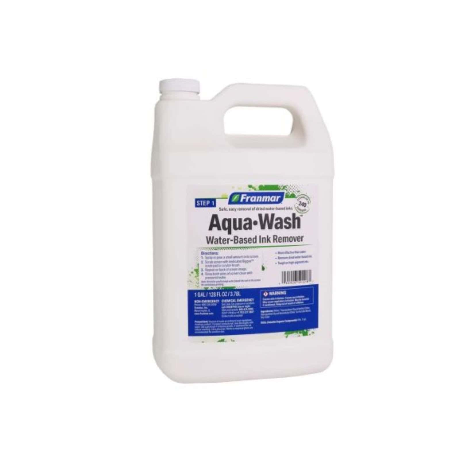 Franmar Aqua Wash™ Water-Based Ink Remover – Screen Opener & Eco-Friendly Screen Cleaner