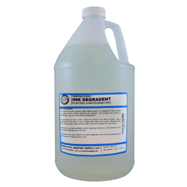 Printers Choice Ink Degradent - Liquid Ink Remover for Screen Printers