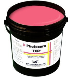 Murakami TXR Emulsion - High-Performance Photopolymer Screen Printing Emulsion for Water-Based, Discharge & Plastisol Inks