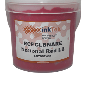 Inktek LB National Red Plastisol Ink