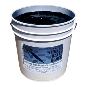 Printers Choice Striker Black Matte Plastisol Ink