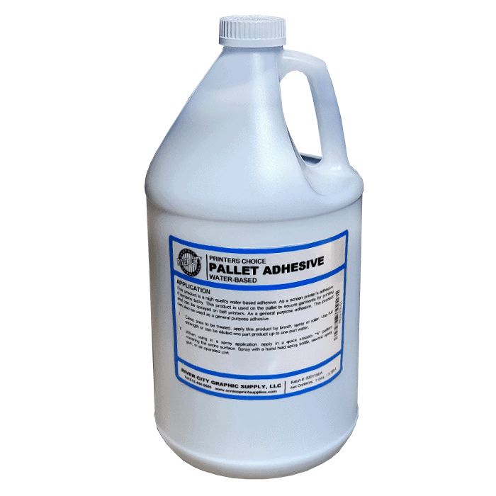 Printers Choice Liquid Pallet Adhesive – Water-Based, Aerosol-Free Tack for Screen Printing
