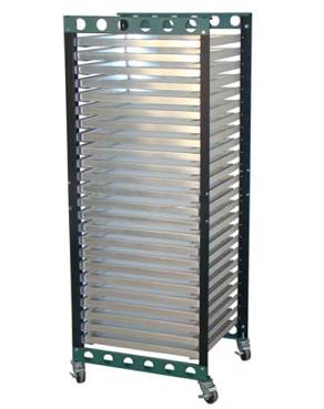 Vastex Screen Drying Rack – Durable, Mobile Storage for Screen Printing Shops Vastex Screen Drying Rack – Durable, Mobile Storage for Screen Printing Shops