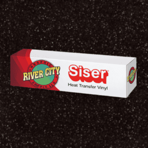 Siser 20 Black Glitter Heat Transfer Vinyl