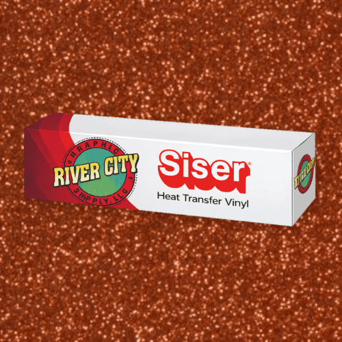 Siser 20 Copper Glitter Heat Transfer Vinyl