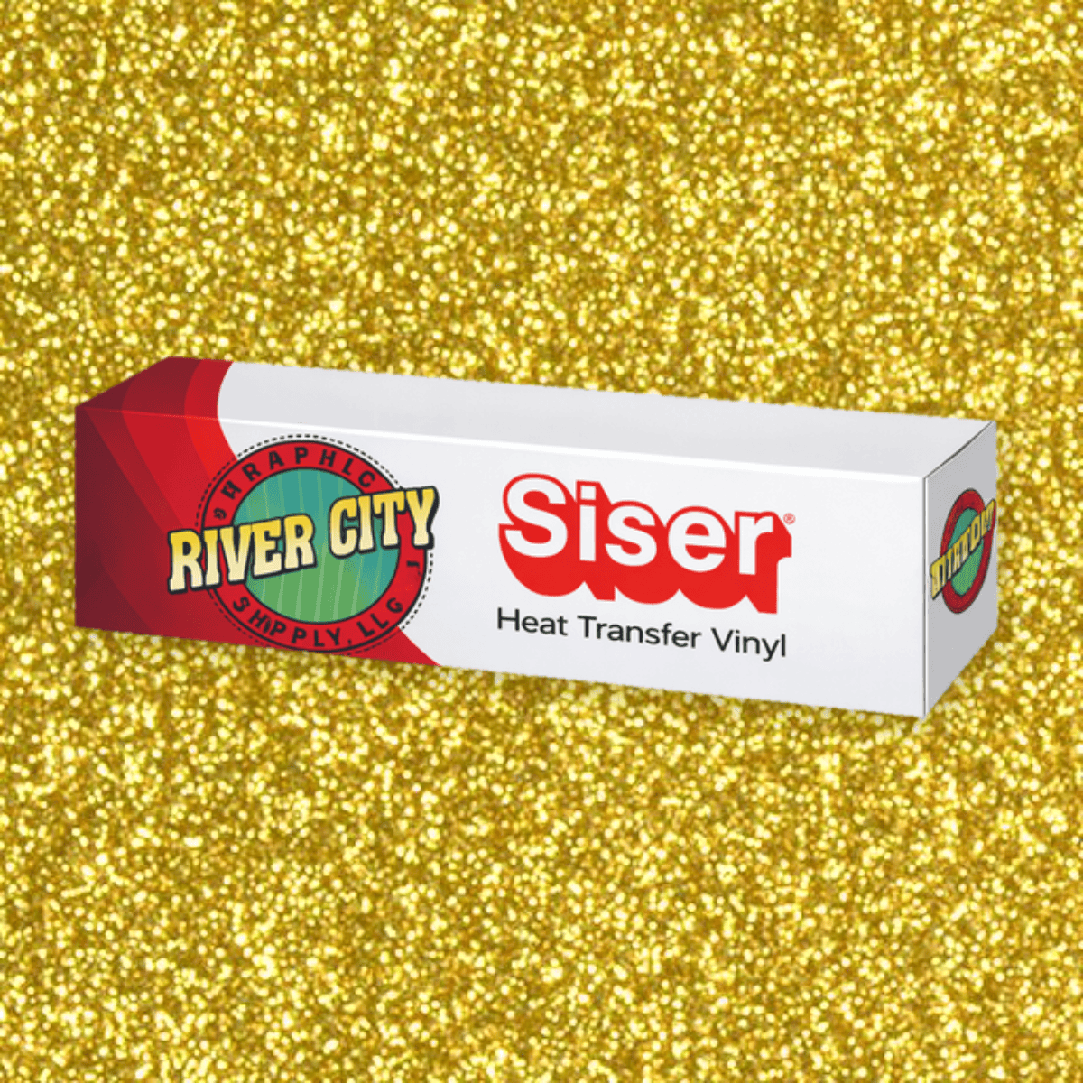 Siser 20 Gold Glitter Heat Transfer Vinyl