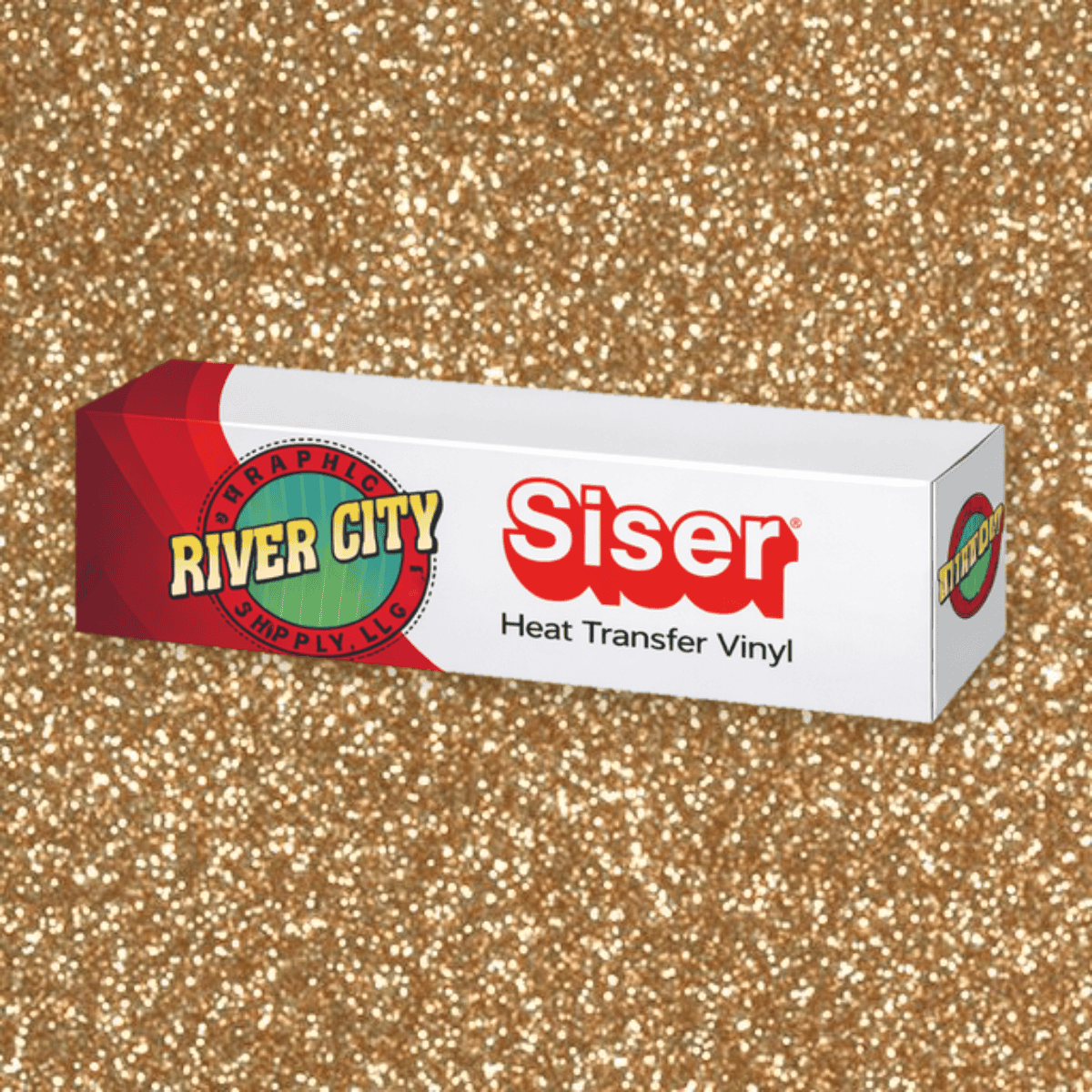 Siser 20 Old Gold Glitter Heat Transfer Vinyl