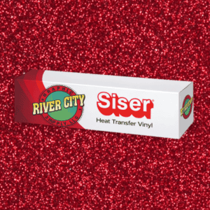 Siser 20 Red Glitter Heat Transfer Vinyl