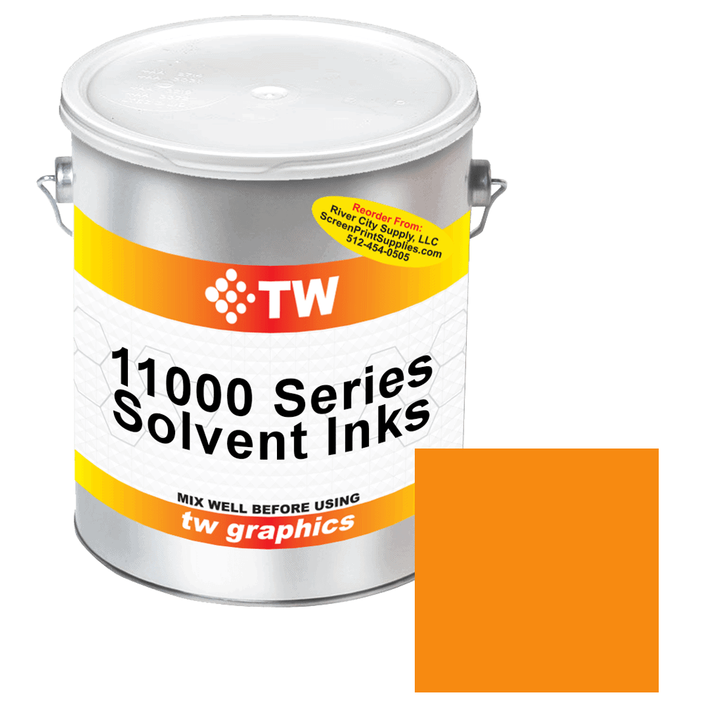TW 11002 Red Shade Yellow Solvent Based Ink - Versatile Printing Ink