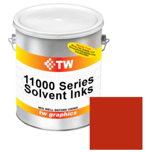 TW 11004 Blue Shade Red Solvent Based Ink - Versatile Printing Ink