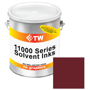 TW 11006 Maroon Solvent Based Ink - Versatile Printing Ink