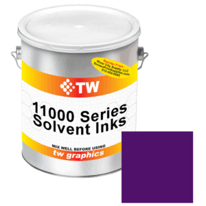 TW 11007 Violet Solvent Based Ink - Versatile Printing Ink