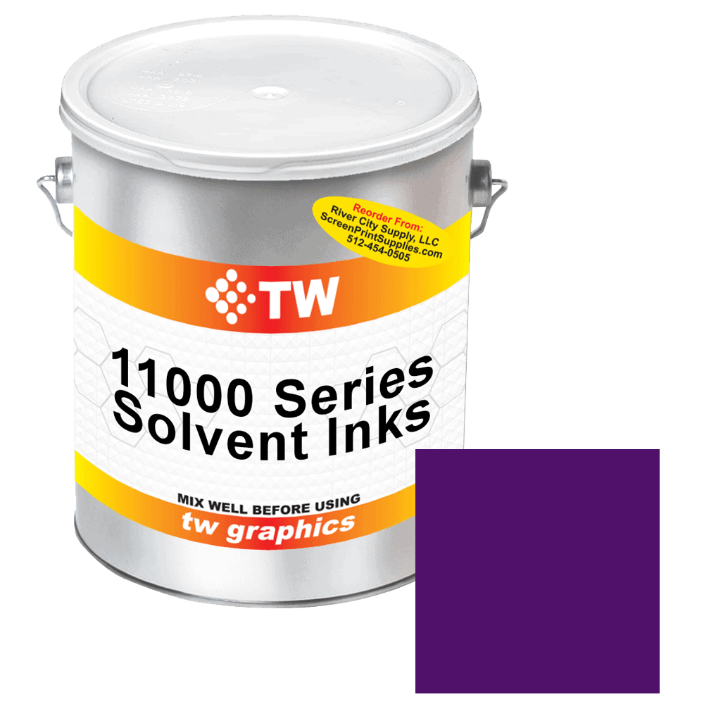 TW 11007 Violet Solvent Based Ink - Versatile Printing Ink