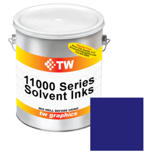 TW 11008 Red Shade Blue Solvent Based Ink - Versatile Printing Ink