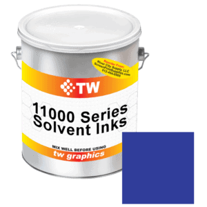TW 11009 Green Shade Blue Solvent Based Ink - Versatile Printing Ink