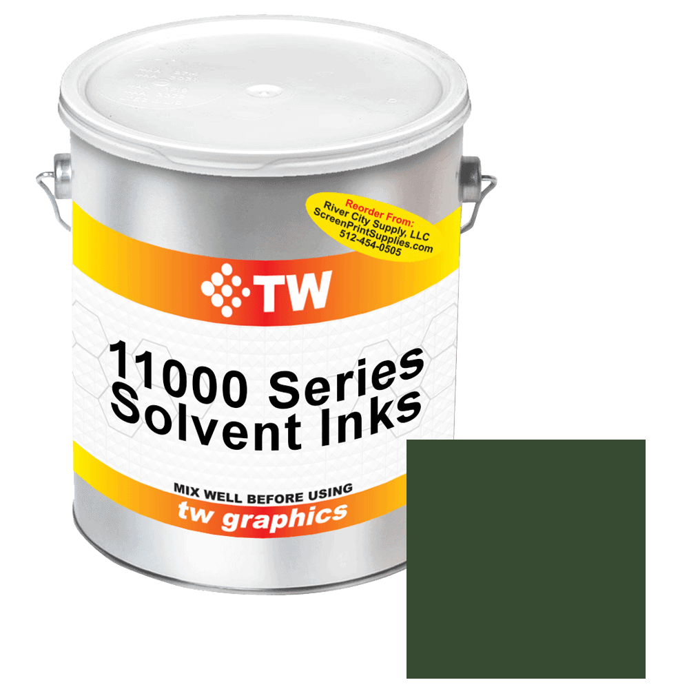 TW 11010 Blue Shade Green Solvent Based Ink - Versatile Printing Ink