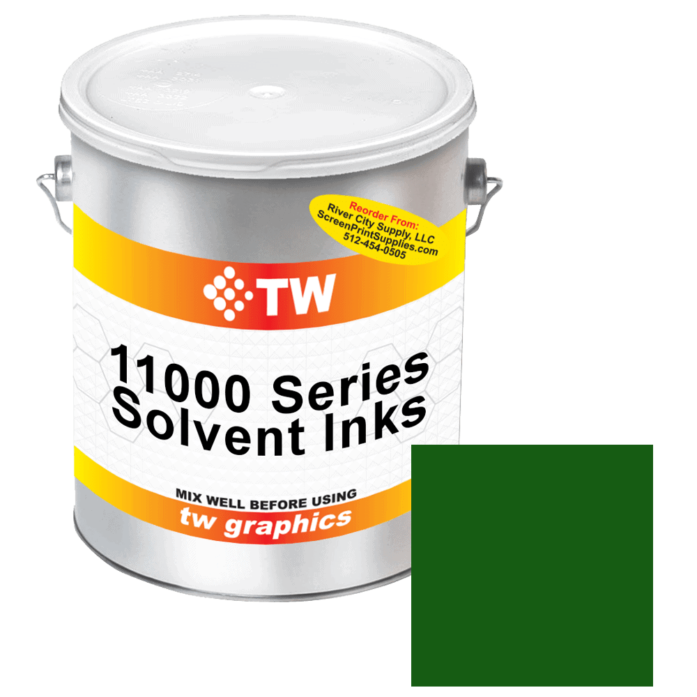 TW 11011 Yellow Shade Green Solvent Based Ink - Versatile Printing Ink