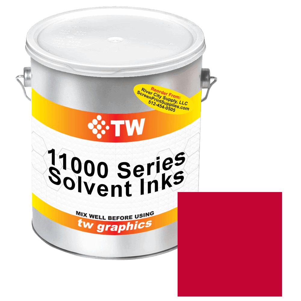 TW 11015 Rubine Solvent Based Ink - Versatile Printing Ink