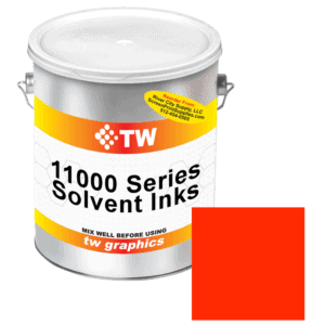TW 11016 Warm Red Solvent Based Ink - Versatile Printing Ink