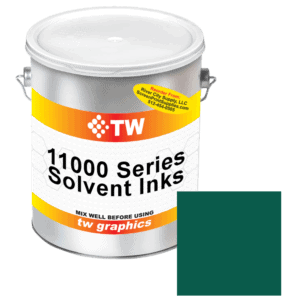 TW 11017 Emerald Green Solvent Based Ink - Versatile Printing Ink