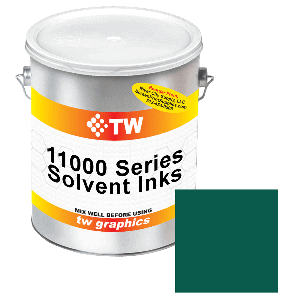 TW 11017 Emerald Green Solvent Based Ink - Versatile Printing Ink