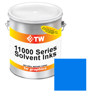 TW 11018 Process Blue Solvent Based Ink - Versatile Printing Ink