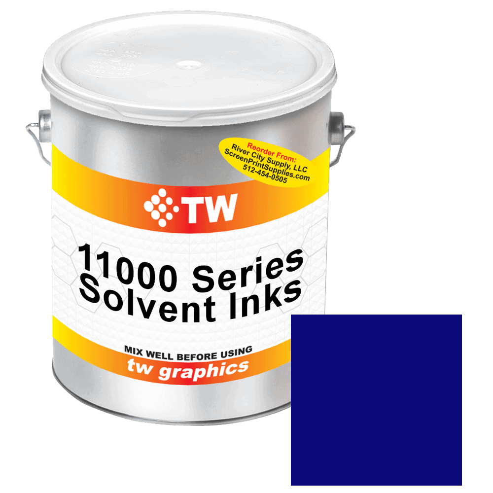 TW 11020 Ultra Blue Solvent Based Ink - Versatile Printing Ink