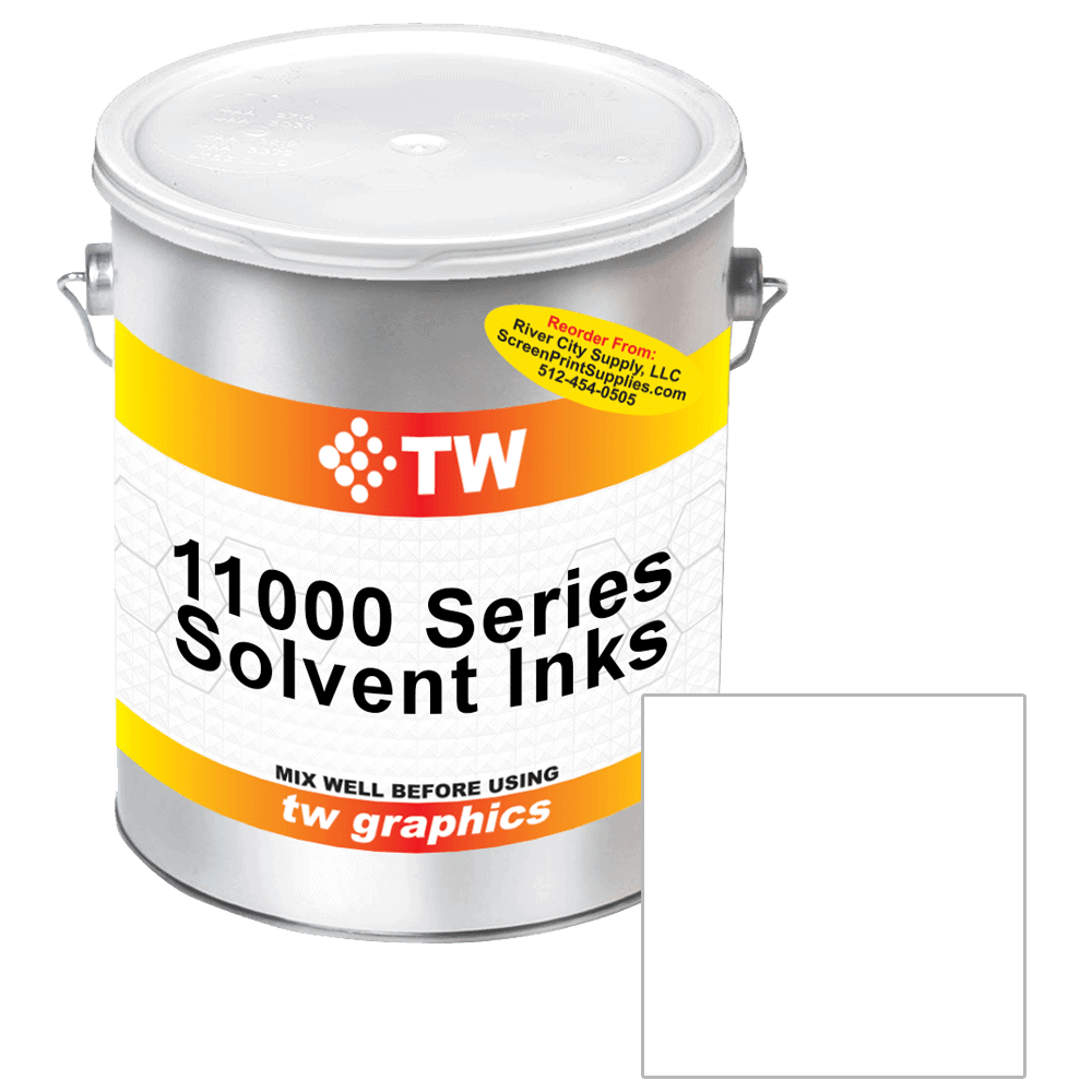 TW 11021 Opaque White Solvent Based Ink - Versatile Printing Ink