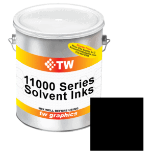TW 11025 Opaque Black Solvent Based Ink - Versatile Printing Ink