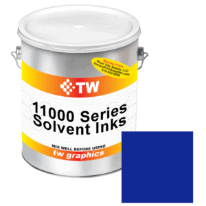 TW 11042 Halftone Cyan Solvent Based Ink - Versatile Printing Ink