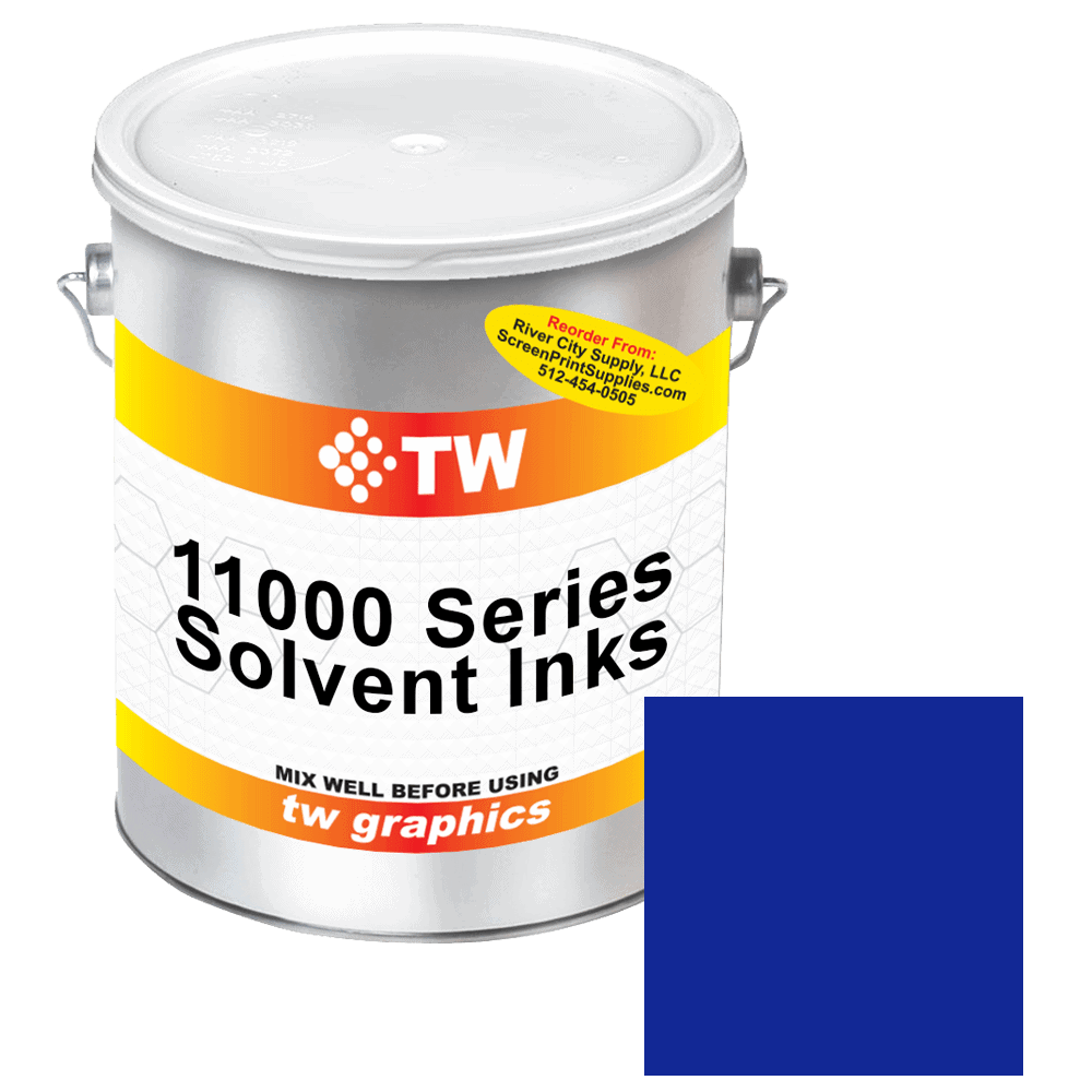 TW 11042 Halftone Cyan Solvent Based Ink - Versatile Printing Ink