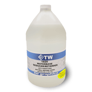 TW Z1820 Thinner - 5 to 10% Water Based Poster Ink
