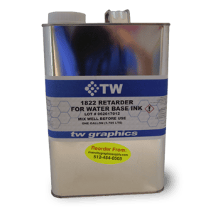 TW Z1822 Retarder - 5 to 10% Water Based Poster Ink