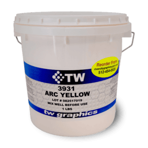TW 3931 T-16 ARC Yellow Fluorescent Powder Pigment - 1 Pound