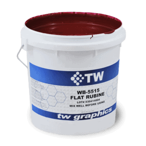 TW 5515 Flat Rubine Water Based Poster Ink