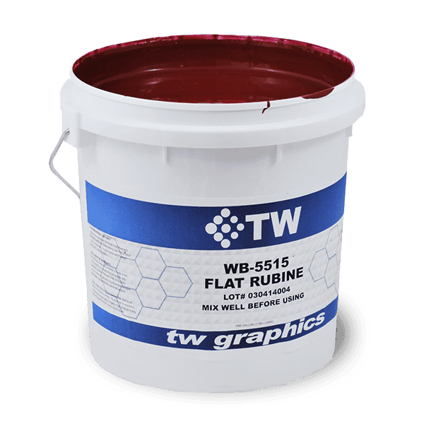 TW 5515 Flat Rubine Water Based Poster Ink