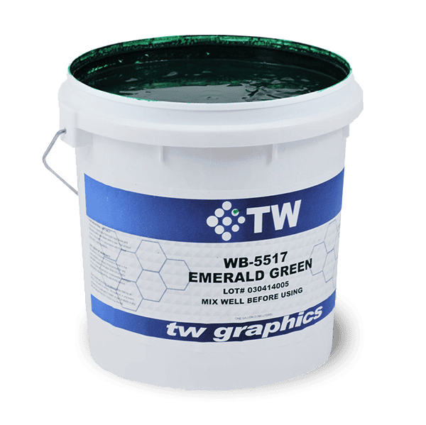 TW 5517 Flat Emerald Green Water Based Poster Ink