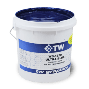 TW 5520 Flat Ultra Blue Water Based Poster Ink