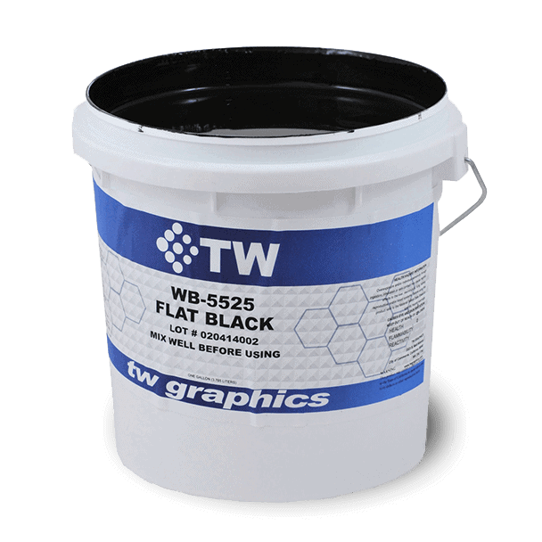 tw 5525 flat black poster ink