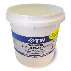 TW 5530 Clear Flat Base