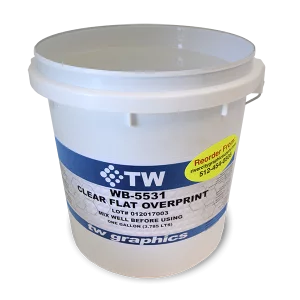 TW 5531 Flat Overprint Clear