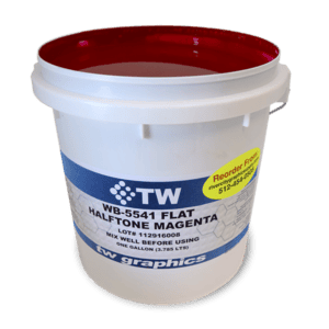 TW 5541 Flat Halftone Magenta Water Based Poster Ink