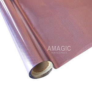 AMagic Holographic V0MP11 Carbon Fiber Heat Transfer Foil - Create Shiny Metallic Designs
