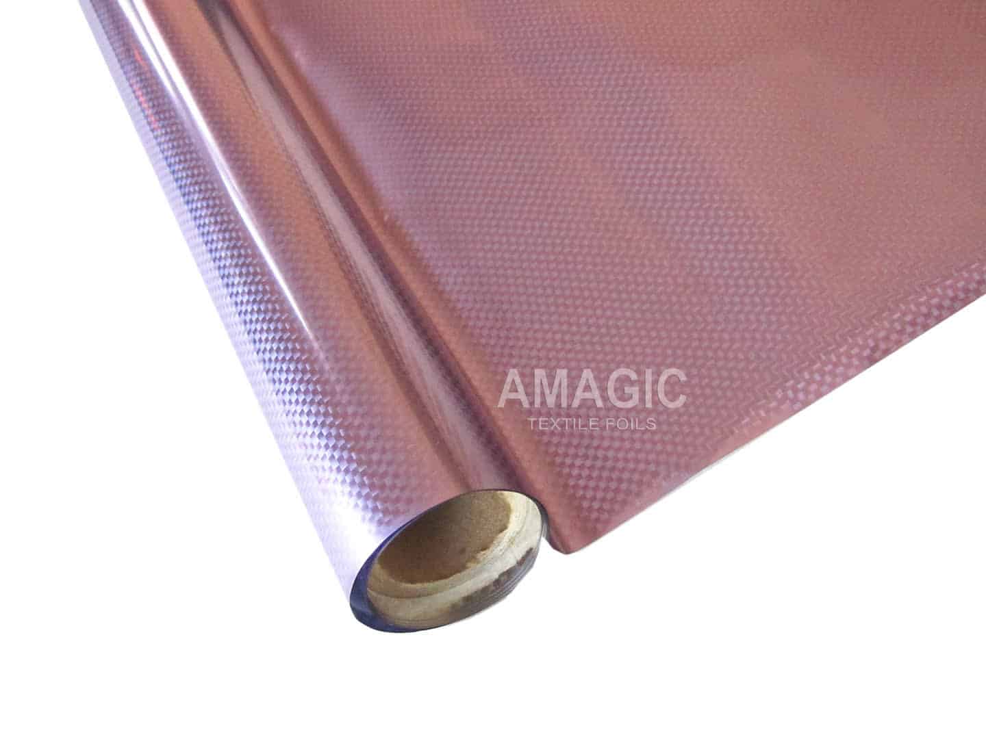 AMagic Holographic V0MP11 Carbon Fiber Heat Transfer Foil - Create Shiny Metallic Designs
