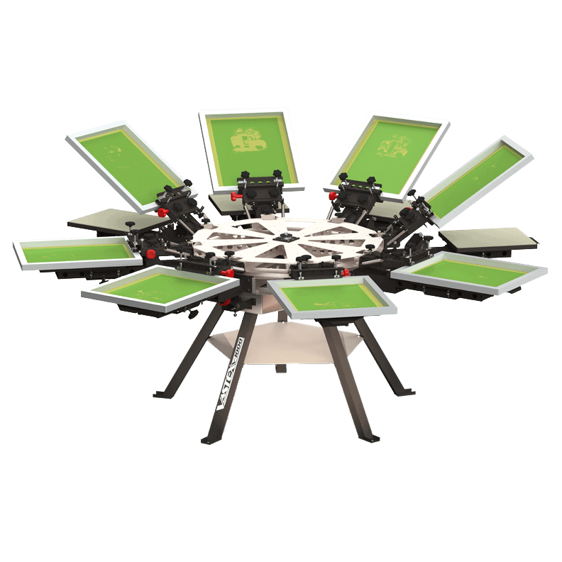 Vastex V1000 Commercial Screen Printing Press