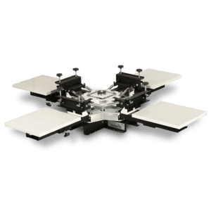 Vastex V-100 Manual Rotary Tabletop Screen Printing Press – Compact, Expandable, and Built to Last