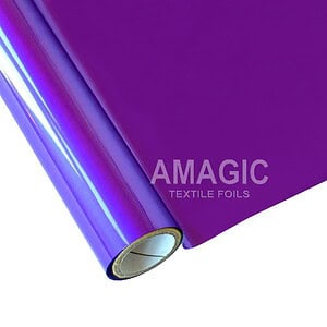AMagic VA Violet Heat Transfer Foil - Create Shiny Metallic Designs