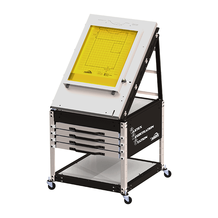 Vastex VRS Registration System – Professional Off-Press Screen Registration with Micro Precision